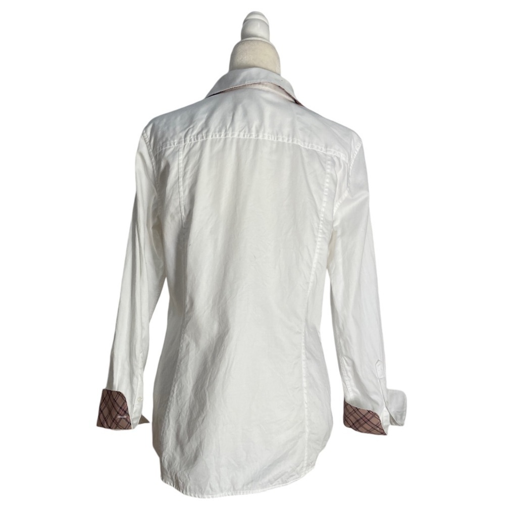 Brooks Brothers Thom Browne Black Fleece Button-Down Shirt Pink Plaid Detailing - Picture 5 of 11